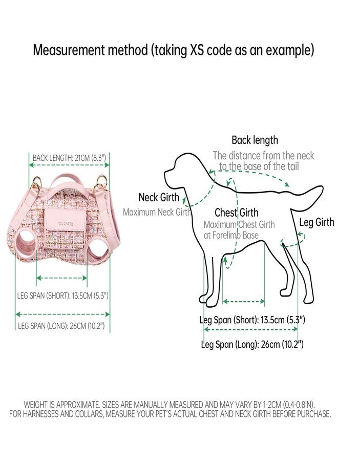 Touchdog Dog Lift Harness Dog Carrier- with Soft Cushion Belt Design for Dogs/Lightweight Breathable Multi Functional, Can be Used as a Handbag (XS) - Image 5